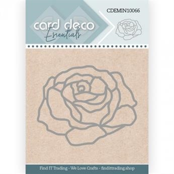 Card Deco die mini Blomst